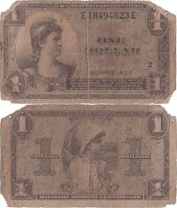 1954, 1 dollar (P-M33) - Statele Unite ale Americii
