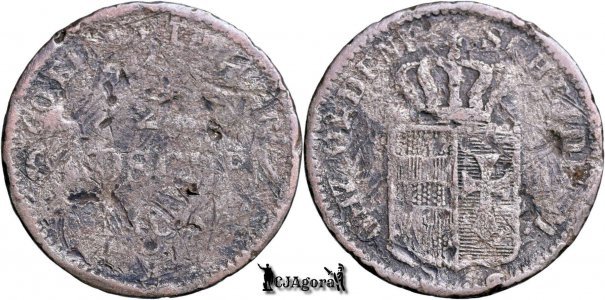 186(0-9), ½ Groschen - Petru al II‑lea - Marele Ducat de Oldenburg