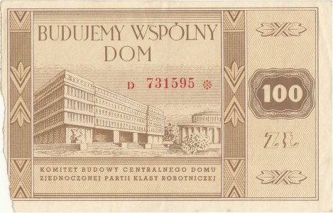 1948, 100 złotych - Polonia
