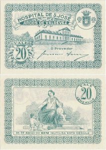 1920, 20 centavos (CMA 643) - Portugalia