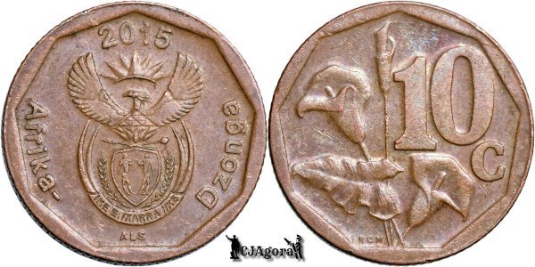 2015, 10 Cents - Africa de Sud