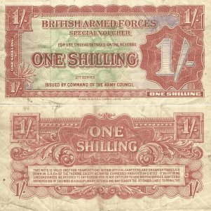 1948, 1 Shilling (P-M18a) - a doua serie - Regatul Unit