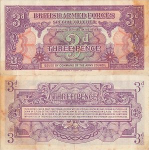 1946, 3 Pence (P-M9a) - United Kingdom of Great Britain and Northern Ireland