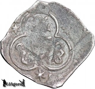 1427-38, Pfennig - Albert al V-lea - Ducatul Austriei (Sfântul Imperiu Roman)