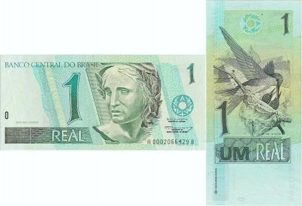 1997, 1 real (P-243Аa) - Brazil