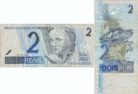 2003, 2 reais (P-249b) - Brazilia