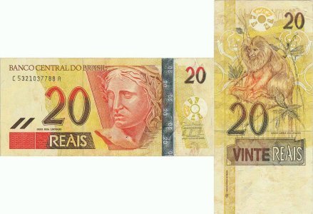 2001, 20 reais (P-250g) - Brazilia