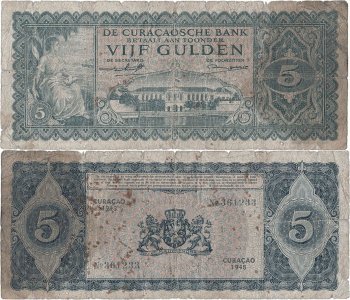 1948, 5 Gulden - Curaçao | P-29